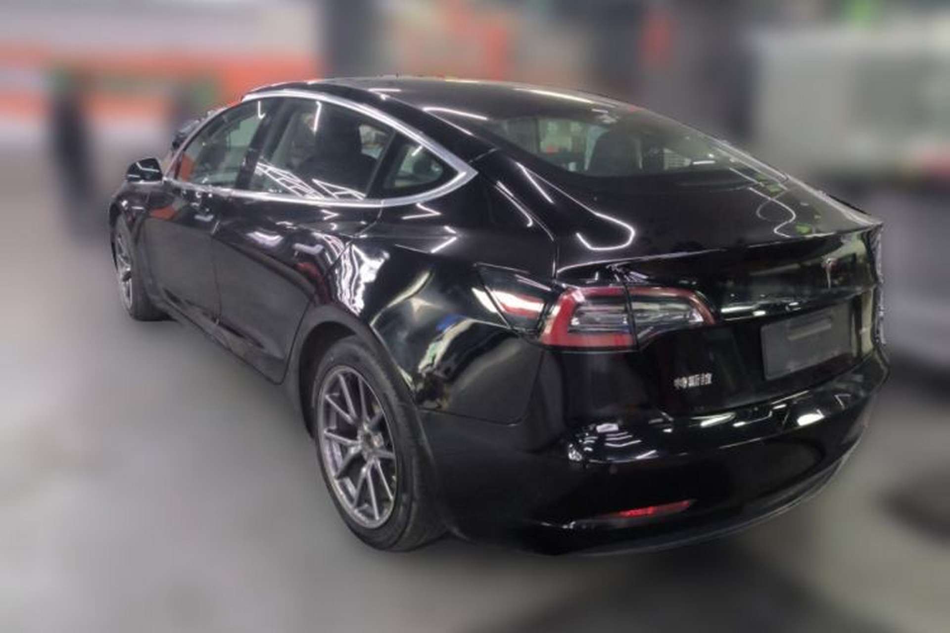 Used Tesla Model 3 2019 Standard Range Rear-Drive Upgraded Version Rear Left 45 Deg