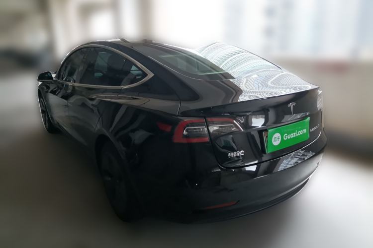 Used Tesla Model 3 2019 Standard Range Rear-Drive Upgraded Version Rear Left 45 Deg