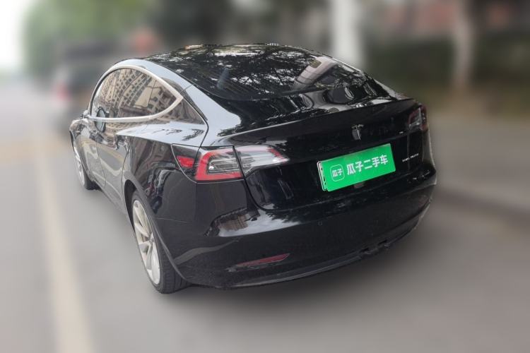 Used Tesla Model 3 2019 Long-Range All-Wheel-Drive Version Rear Left 45 Deg