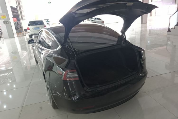 Used Tesla Model 3 2019 Long-Range Rear-Wheel-Drive Version Rear Left 45 Deg