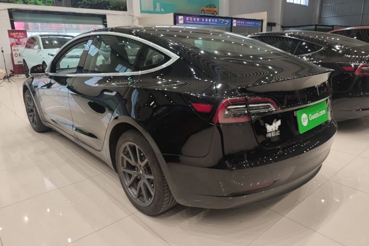 Used Tesla Model 3 2019 Standard Range Rear-Drive Upgraded Version Rear Left 45 Deg
