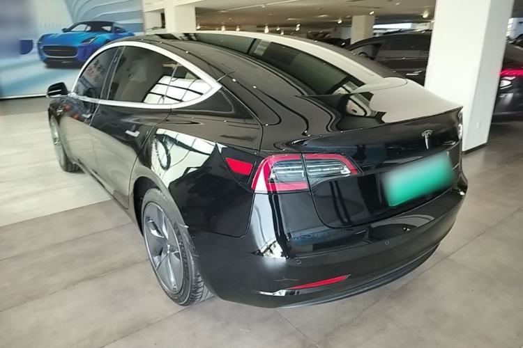 Used Tesla Model 3 2019 Long-Range All-Wheel-Drive Version Rear Left 45 Deg