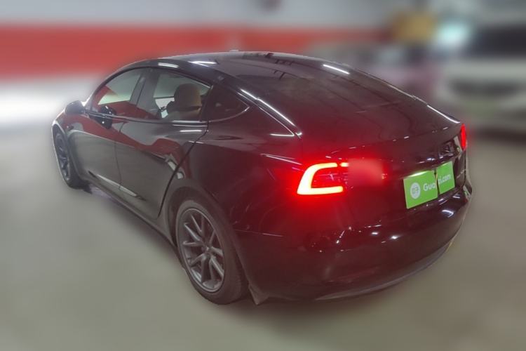 Used Tesla Model 3 2019 Long-Range All-Wheel-Drive Version Rear Left 45 Deg