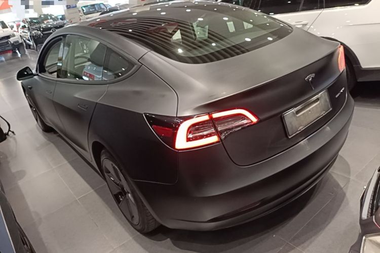 Used Tesla Model 3 2019 Long-Range All-Wheel-Drive Version Rear Left 45 Deg
