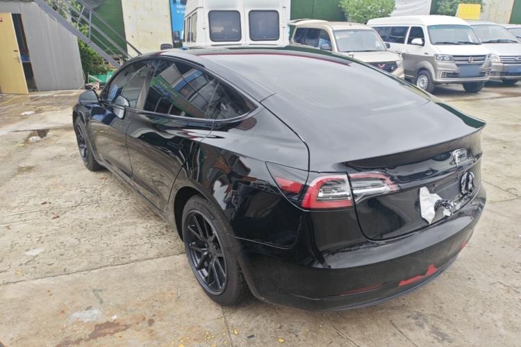 Used Tesla Model 3 2019 Standard Range Rear-Drive Upgraded Version Rear Left 45 Deg