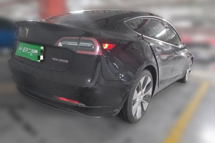 Used Tesla Model 3 2019 Performance High-Performance All-Wheel-Drive Version Rear Right 45 Deg