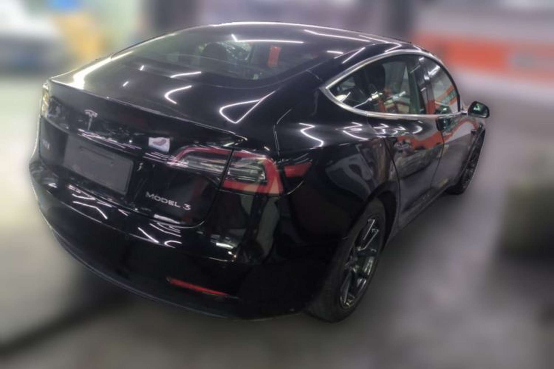 Used Tesla Model 3 2019 Standard Range Rear-Drive Upgraded Version Rear Right 45 Deg