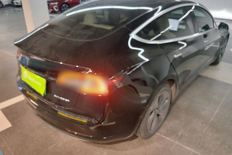 Used Tesla Model 3 2019 Long-Range All-Wheel-Drive Version Rear Right 45 Deg