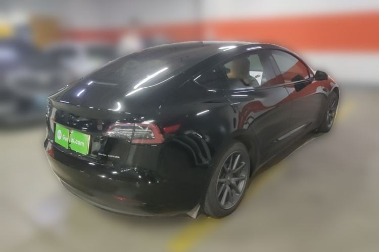 Used Tesla Model 3 2019 Long-Range All-Wheel-Drive Version Rear Right 45 Deg