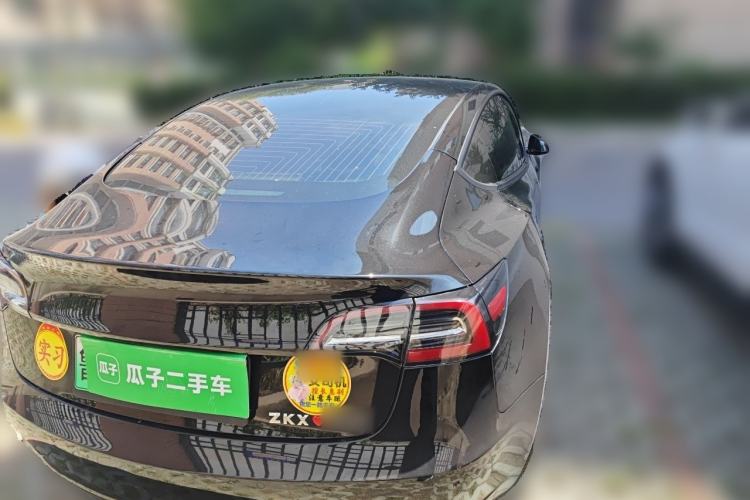 Used Tesla Model 3 2019 Long-Range All-Wheel-Drive Version Rear