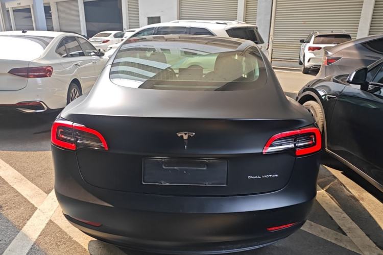 Used Tesla Model 3 2019 Long-Range All-Wheel-Drive Version Rear