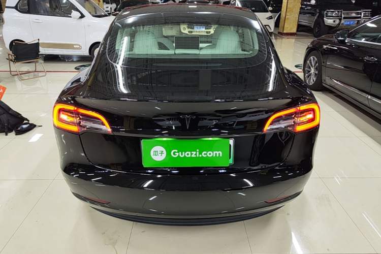 Used Tesla Model 3 2019 Long-Range Rear-Wheel-Drive Version Rear