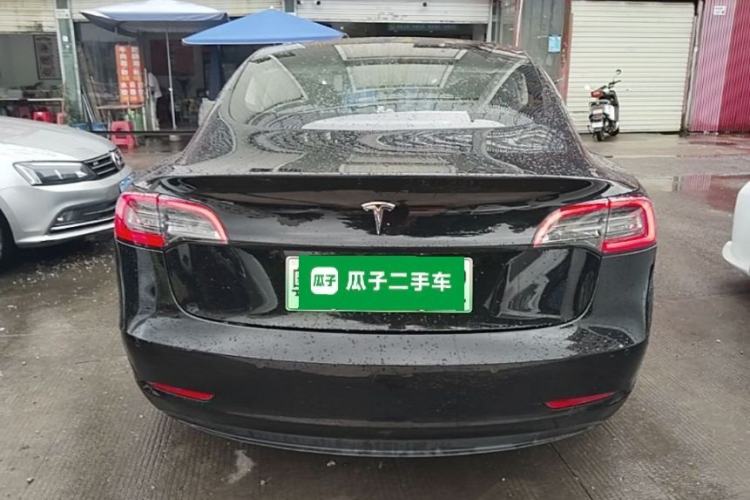 Used Tesla Model 3 2019 Long-Range Rear-Wheel-Drive Version Rear