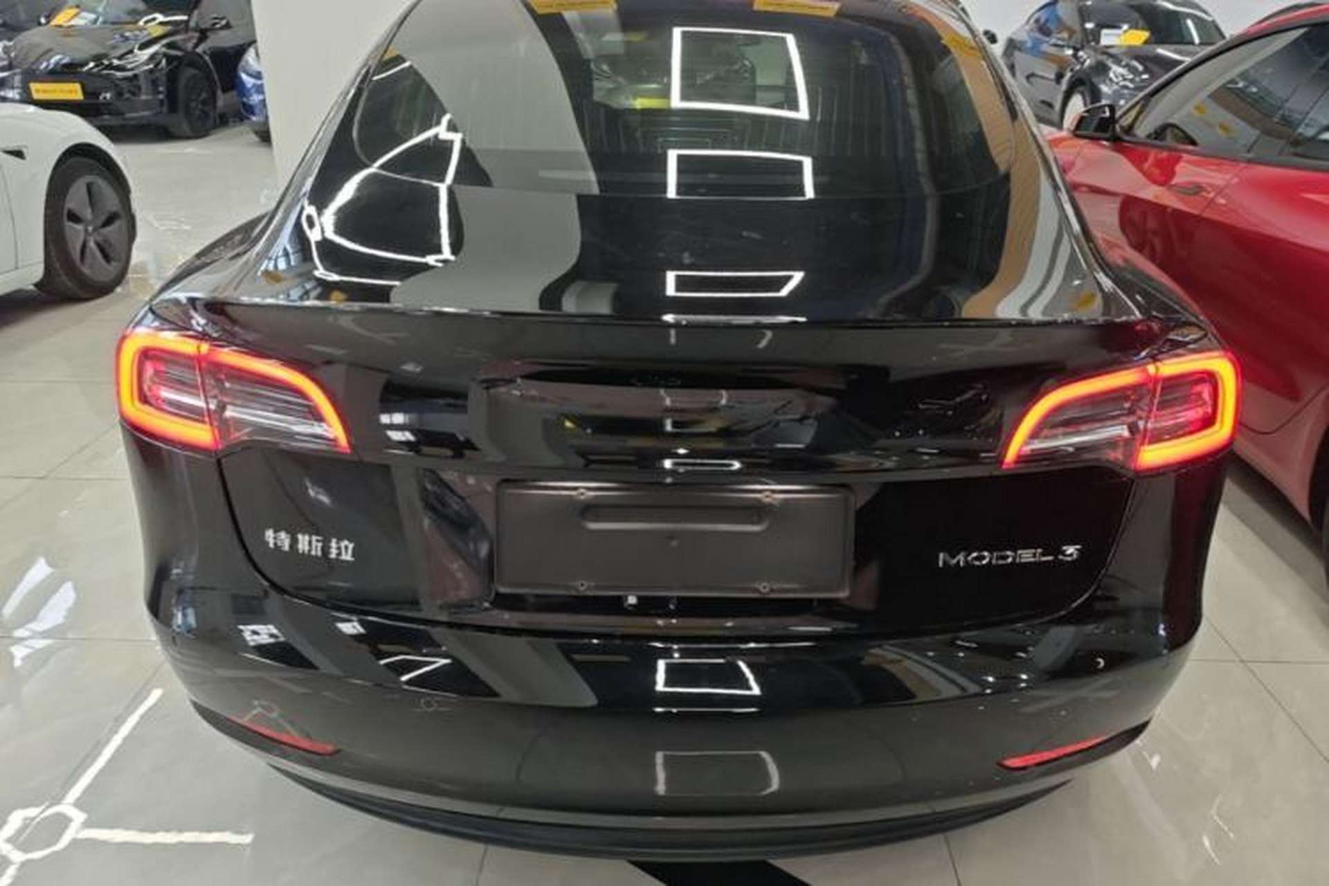 Used Tesla Model 3 2019 Standard Range Rear-Drive Upgraded Version Rear
