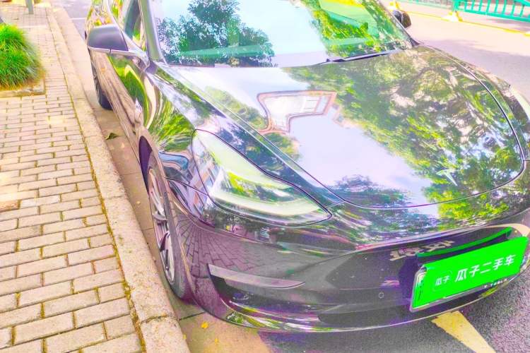 Used Tesla Model 3 2019 Long-Range Rear-Wheel-Drive Version Right Front Headlight