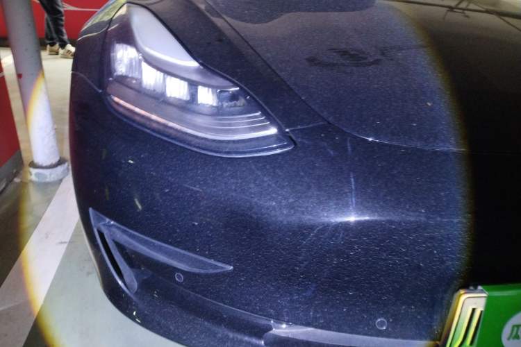 Used Tesla Model 3 2019 Long-Range Rear-Wheel-Drive Version Right Front Headlight