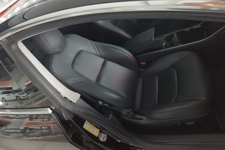 Used Tesla Model 3 2019 Long-Range Rear-Wheel-Drive Version Right Front Seat