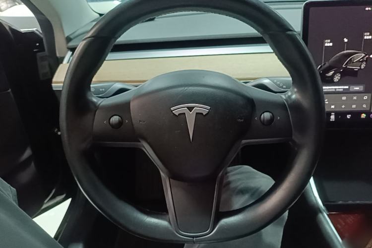 Used Tesla Model 3 2019 Performance High-Performance All-Wheel-Drive Version Steering Wheel