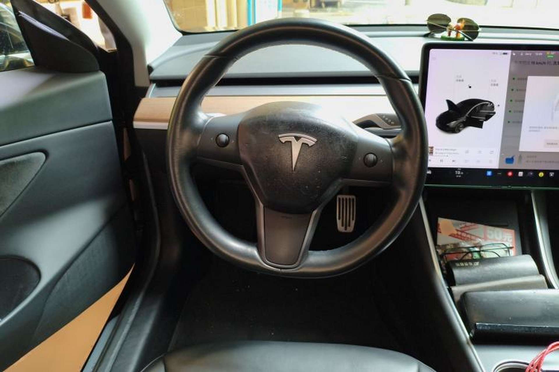 Used Tesla Model 3 2019 Long-Range Rear-Wheel-Drive Version Steering Wheel