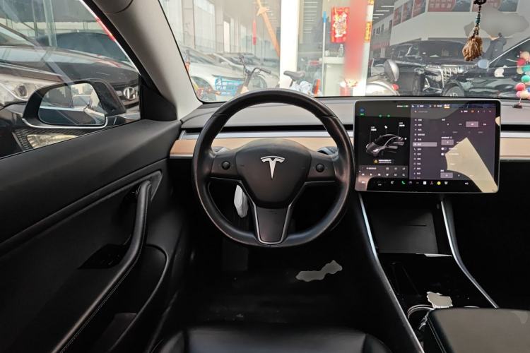 Used Tesla Model 3 2019 Long-Range Rear-Wheel-Drive Version Steering Wheel