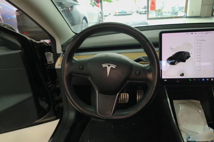 Used Tesla Model 3 2019 Performance High-Performance All-Wheel-Drive Version Steering Wheel