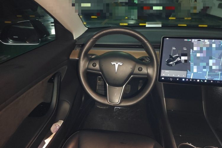 Used Tesla Model 3 2019 Long-Range Rear-Wheel-Drive Version Steering Wheel
