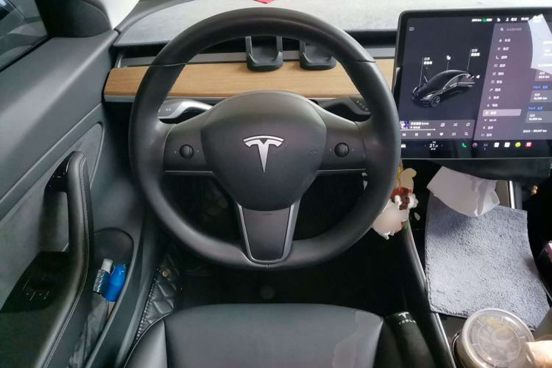 Used Tesla Model 3 2019 Standard Range Rear-Drive Upgraded Version Steering Wheel