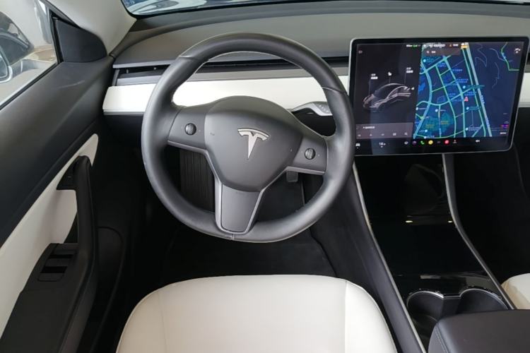 Used Tesla Model 3 2019 Long-Range All-Wheel-Drive Version Steering Wheel