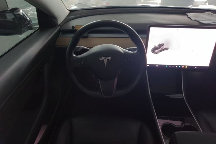 Used Tesla Model 3 2019 Long-Range Rear-Wheel-Drive Version Steering Wheel