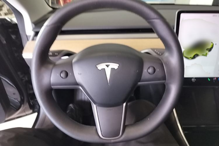 Used Tesla Model 3 2019 Long-Range All-Wheel-Drive Version Steering Wheel