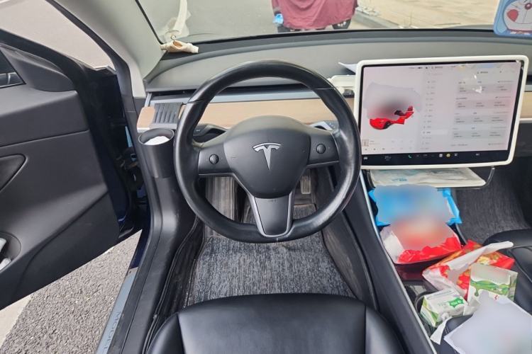 Used Tesla Model 3 2019 Long-Range Rear-Wheel-Drive Version Steering Wheel