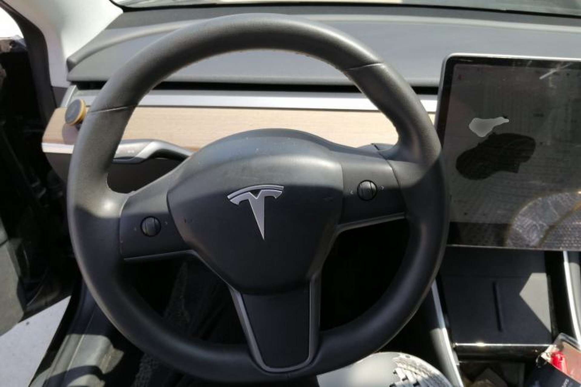 Used Tesla Model 3 2019 Standard Range Rear-Drive Upgraded Version Steering Wheel