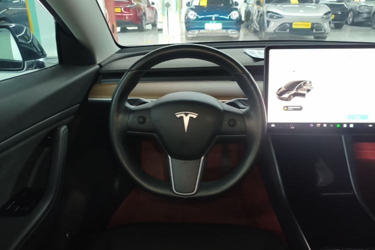 Used Tesla Model 3 2019 Long-Range Rear-Wheel-Drive Version Steering Wheel