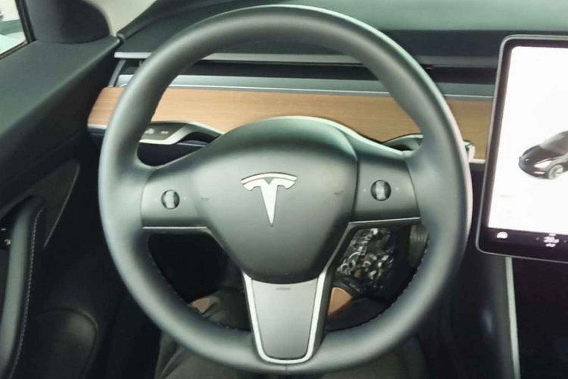 Used Tesla Model 3 2019 Standard Range Rear-Drive Upgraded Version Steering Wheel