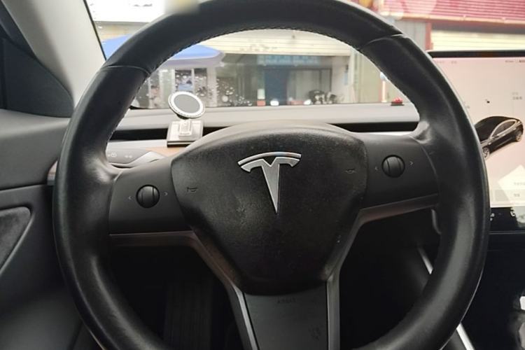 Used Tesla Model 3 2019 Long-Range Rear-Wheel-Drive Version Steering Wheel