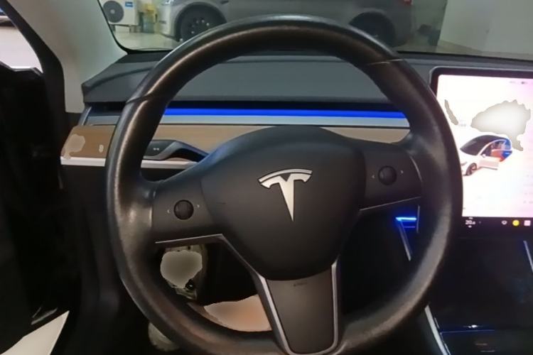 Used Tesla Model 3 2019 Long-Range Rear-Wheel-Drive Version Steering Wheel