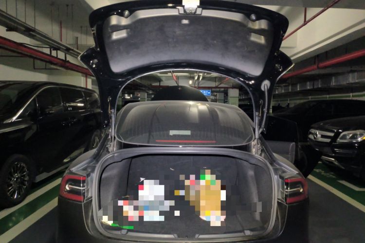 Used Tesla Model 3 2019 Long-Range Rear-Wheel-Drive Version Trunk