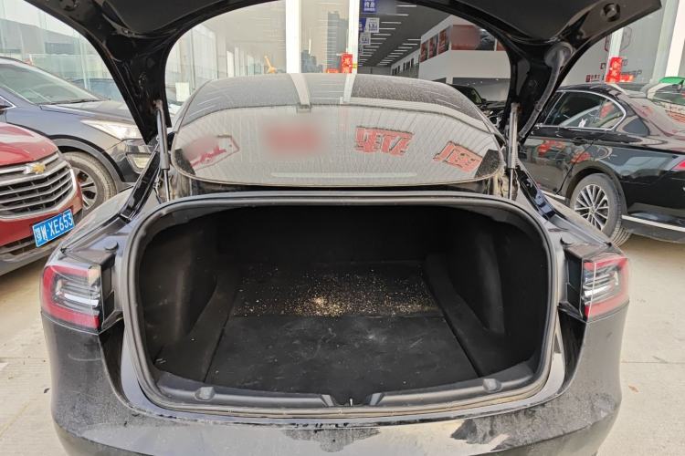 Used Tesla Model 3 2019 Long-Range Rear-Wheel-Drive Version Trunk