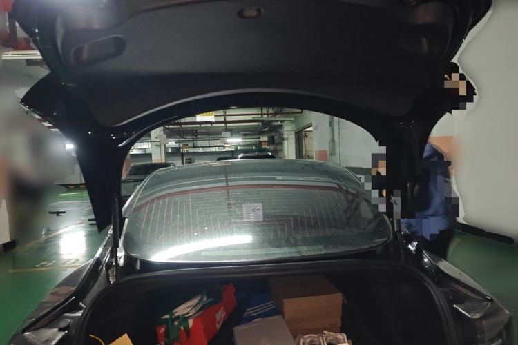 Used Tesla Model 3 2019 Long-Range Rear-Wheel-Drive Version Trunk