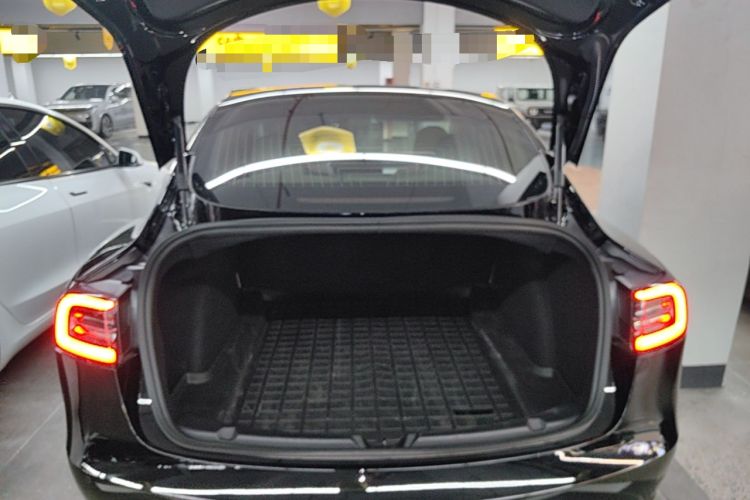 Used Tesla Model 3 2019 Long-Range All-Wheel-Drive Version Trunk
