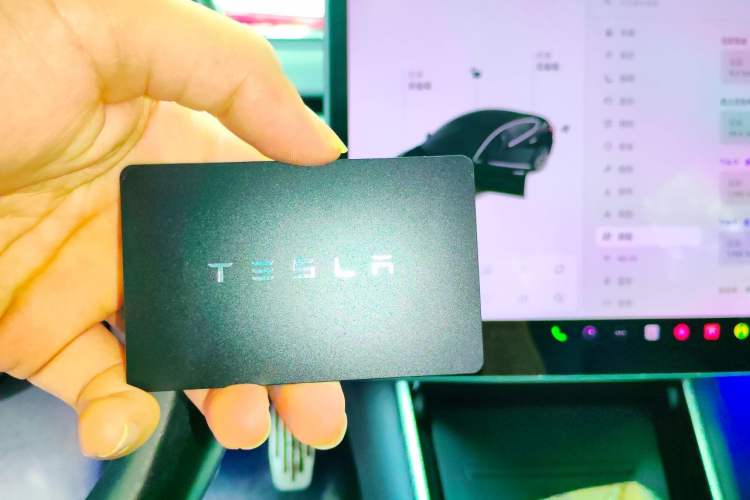 Used Tesla Model 3 2019 Long-Range Rear-Wheel-Drive Version Vehicle Key