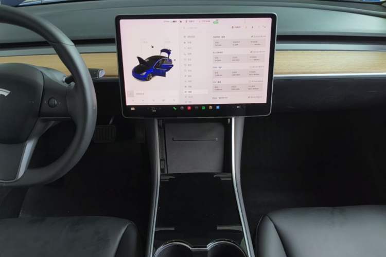 Used Tesla Model 3 2019 Standard Range Rear-Drive Upgraded Version Audio And AC Panel