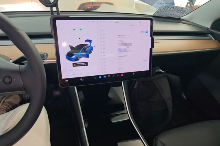 Used Tesla Model 3 2019 Standard Range Rear-Wheel Drive Upgraded Version (52 kWh) Audio And AC Panel