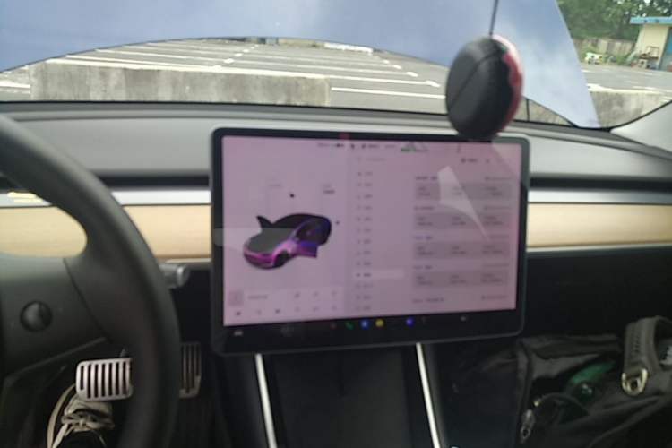 Used Tesla Model 3 2019 Standard Range Rear-Drive Upgraded Version Audio And AC Panel