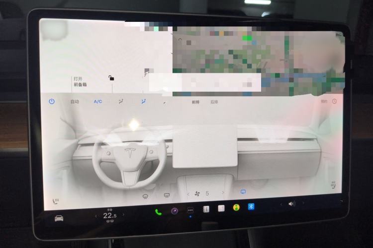 Used Tesla Model 3 2019 Standard Range Rear-Drive Upgraded Version Audio And AC Panel