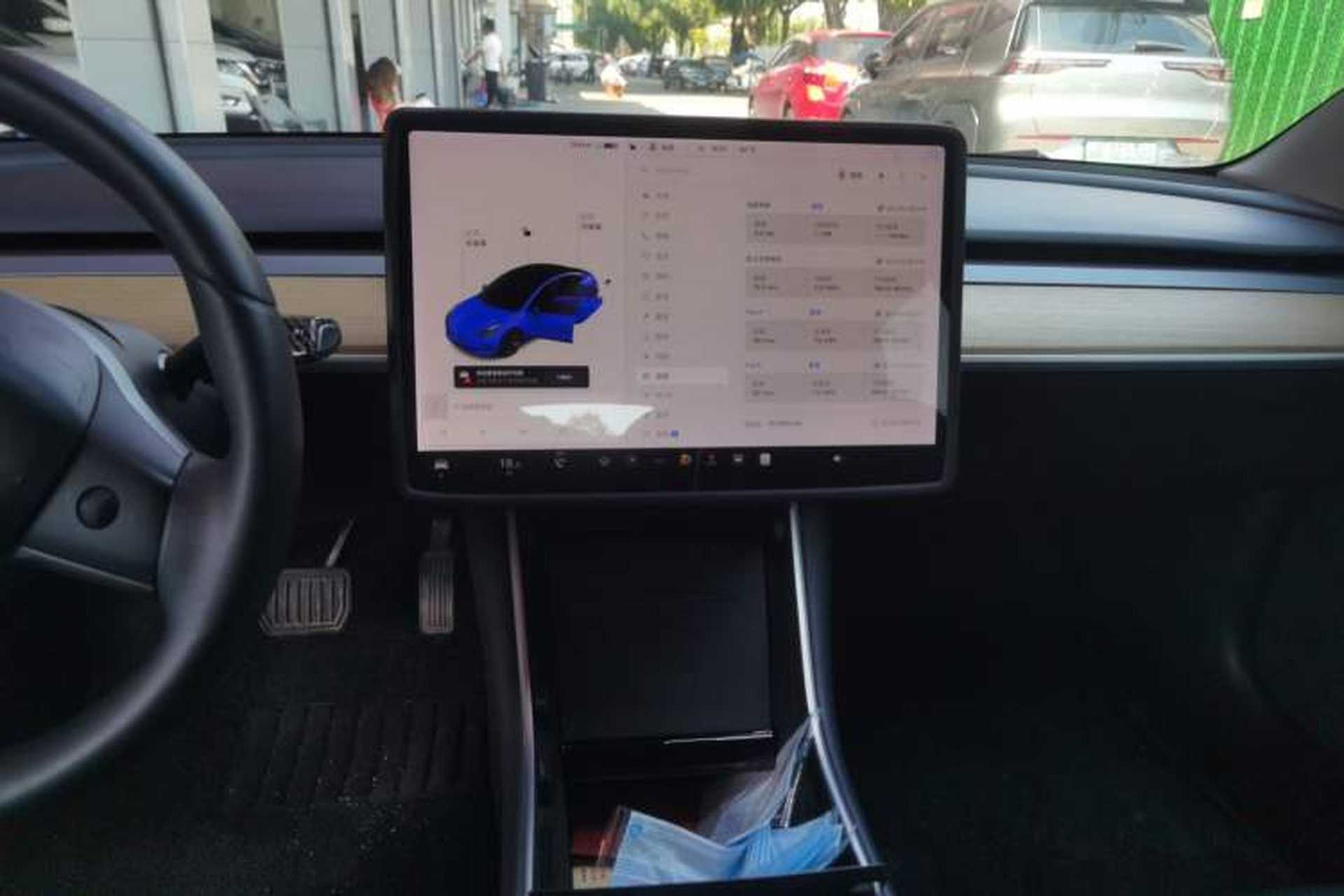Used Tesla Model 3 2019 Standard Range Rear-Drive Upgraded Version Audio And AC Panel