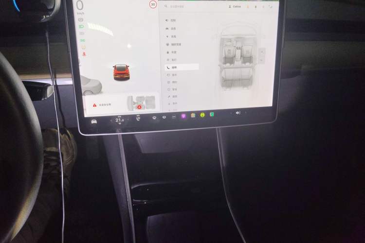 Used Tesla Model 3 2019 Standard Range Rear-Drive Upgraded Version Audio And AC Panel