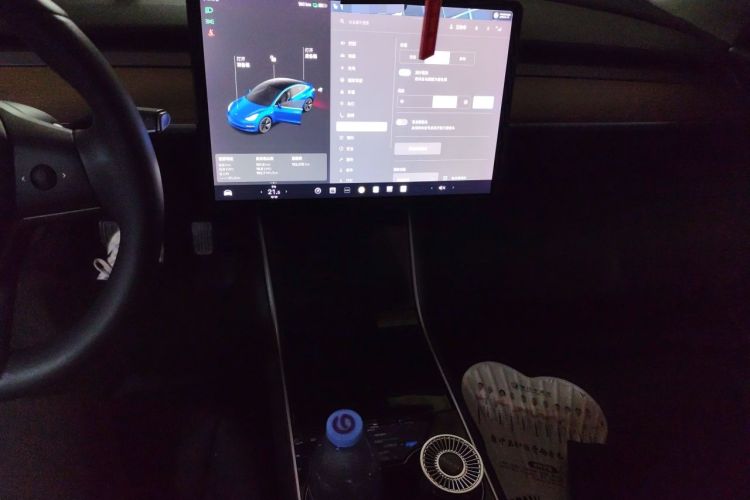 Used Tesla Model 3 2019 Standard Range Rear-Drive Upgraded Version Audio And AC Panel