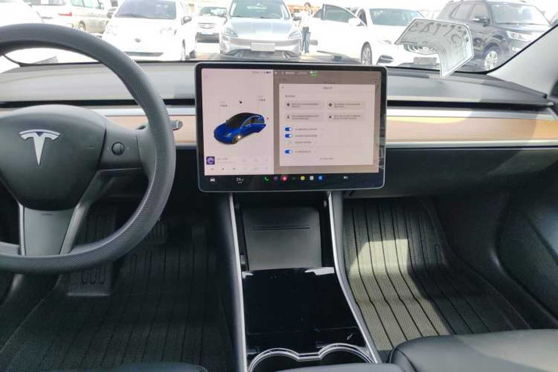 Used Tesla Model 3 2019 Standard Range Rear-Drive Upgraded Version Audio And AC Panel