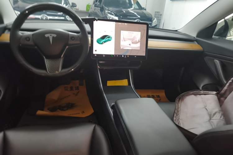 Used Tesla Model 3 2019 Standard Range Rear-Drive Upgraded Version Audio And AC Panel